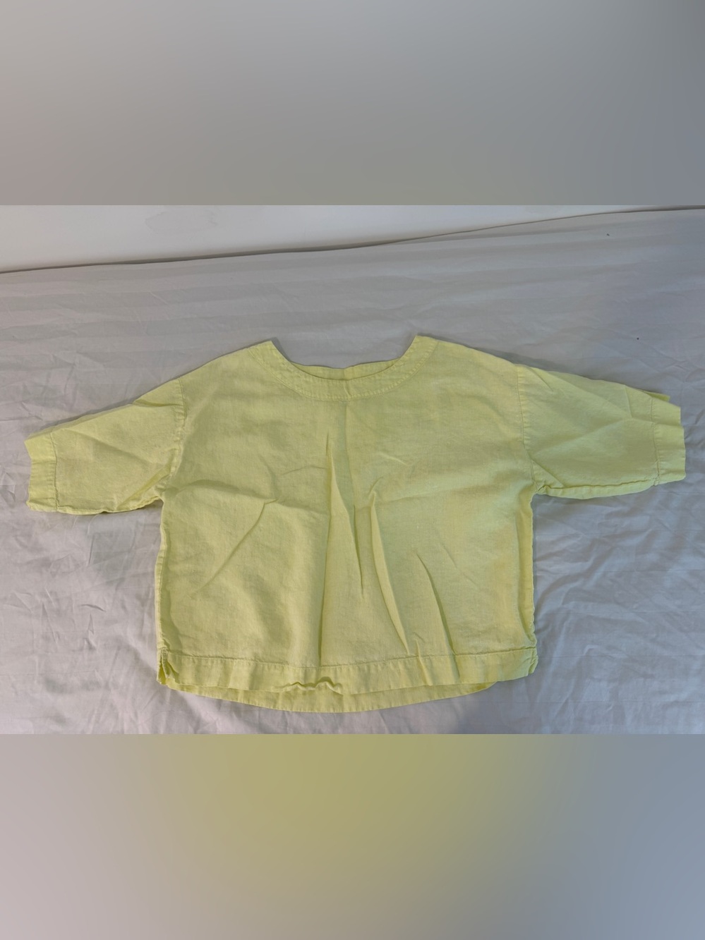 J. Jill Pure Jill 100% Linen Short Sleeve Boxy Crew Neck Top. XS